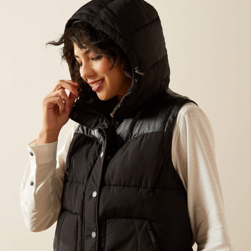 Frontier Puffer Vest - Black