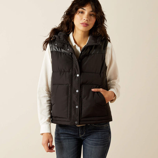 Frontier Puffer Vest - Black