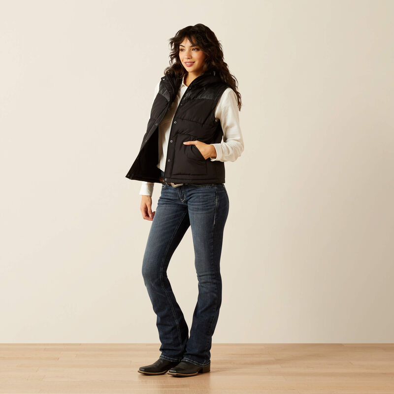 Frontier Puffer Vest - Black