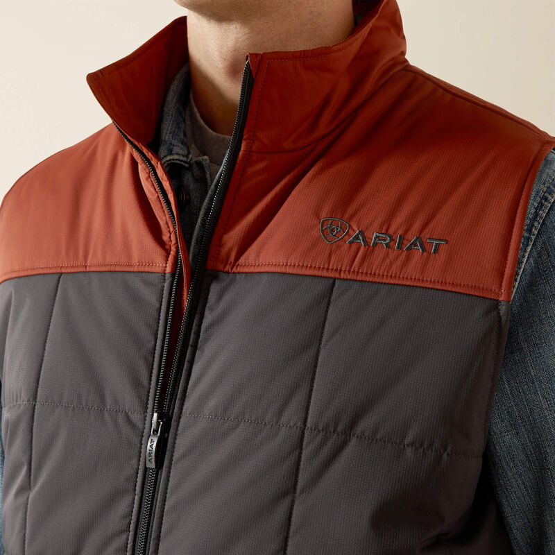 Crius Insulated Vest - Smoked Paprika & Phantom