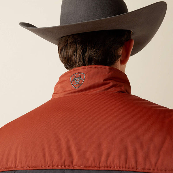 Crius Insulated Vest - Smoked Paprika & Phantom