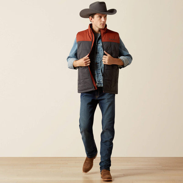 Crius Insulated Vest - Smoked Paprika & Phantom