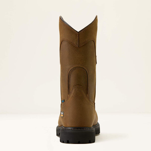 Longview Shock Shield Waterproof Composite Toe Work Boot - Rye Brown