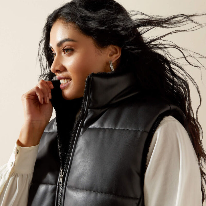Echo Reversible Vest - Black