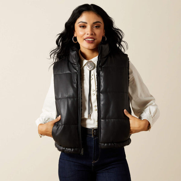 Echo Reversible Vest - Black