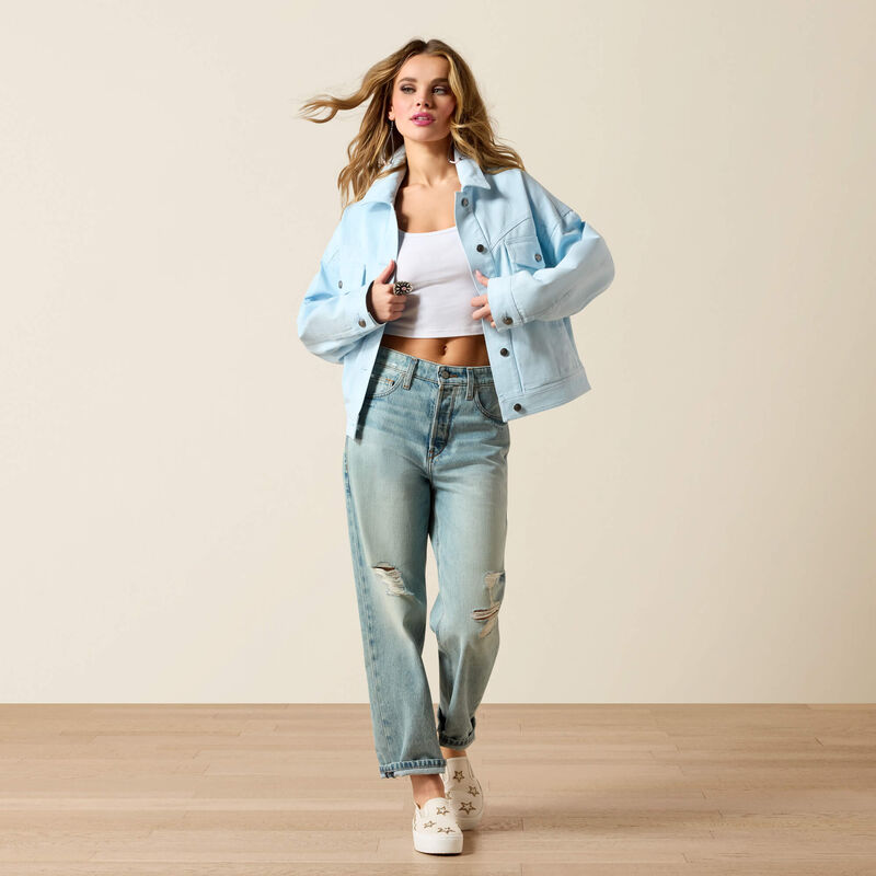Solar Cotton Twill Jacket - Nantucket Breeze