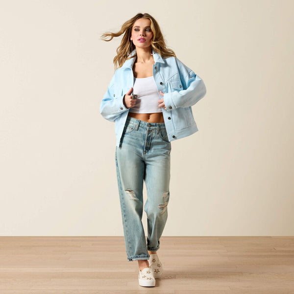 Solar Cotton Twill Jacket - Nantucket Breeze