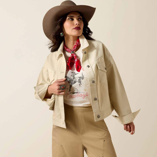 Solar Cotton Twill Jacket - Summer Sand