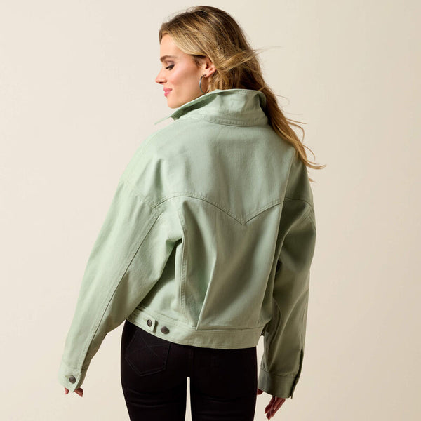 Solar Cotton Twill Jacket - Silt Green