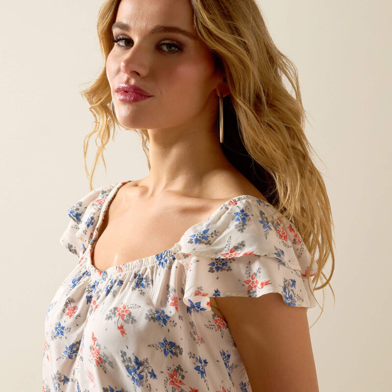 Lynn Top - Floral Print
