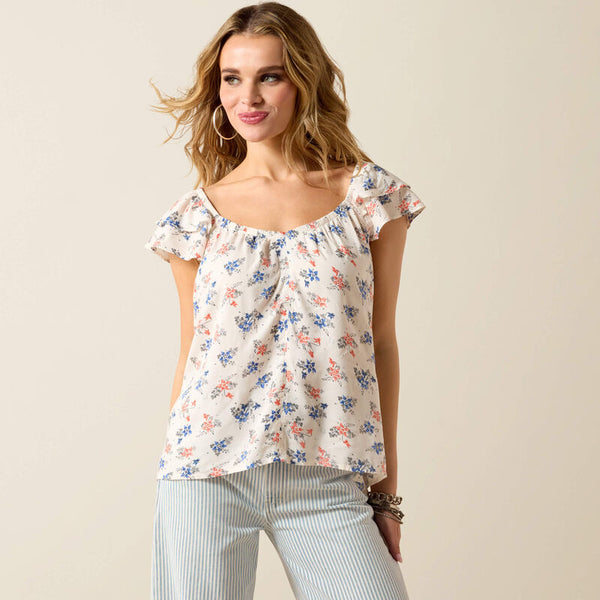 Lynn Top - Floral Print