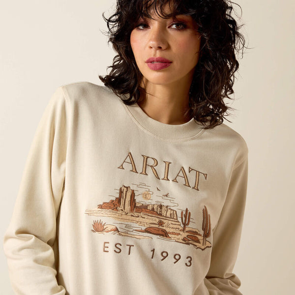 Essential Crew Sweatshirt - Summer Sand