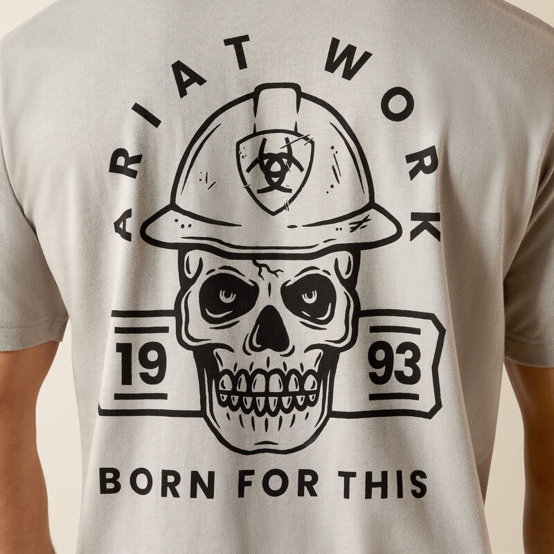 Rebar Cotton Strong Hardhead T-Shirt - Limestone