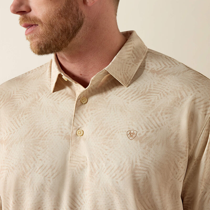 360 Airflow Polo - Creme Brulee