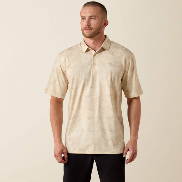 360 Airflow Polo - Creme Brulee