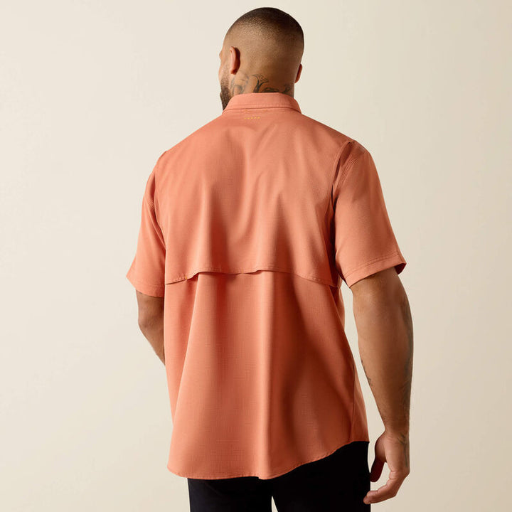 Rebar Made Tough VentTEK DuraStretch Work Shirt - Burnt Brick