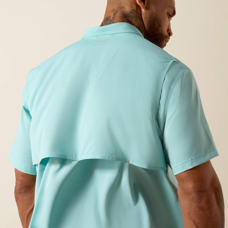 Rebar Made Tough VentTEK DuraStretch Work Shirt - Aquarelle