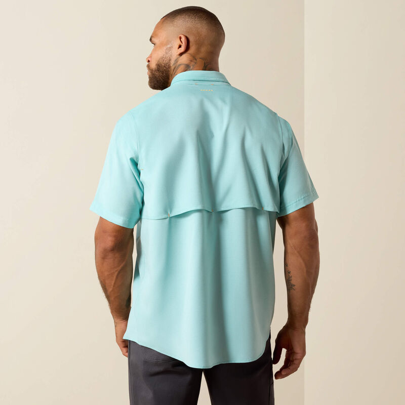 Rebar Made Tough VentTEK DuraStretch Work Shirt - Aquarelle
