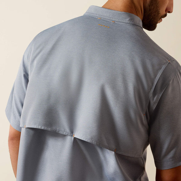 Rebar Made Tough VentTEK DuraStretch Work Shirt - Dark Denim