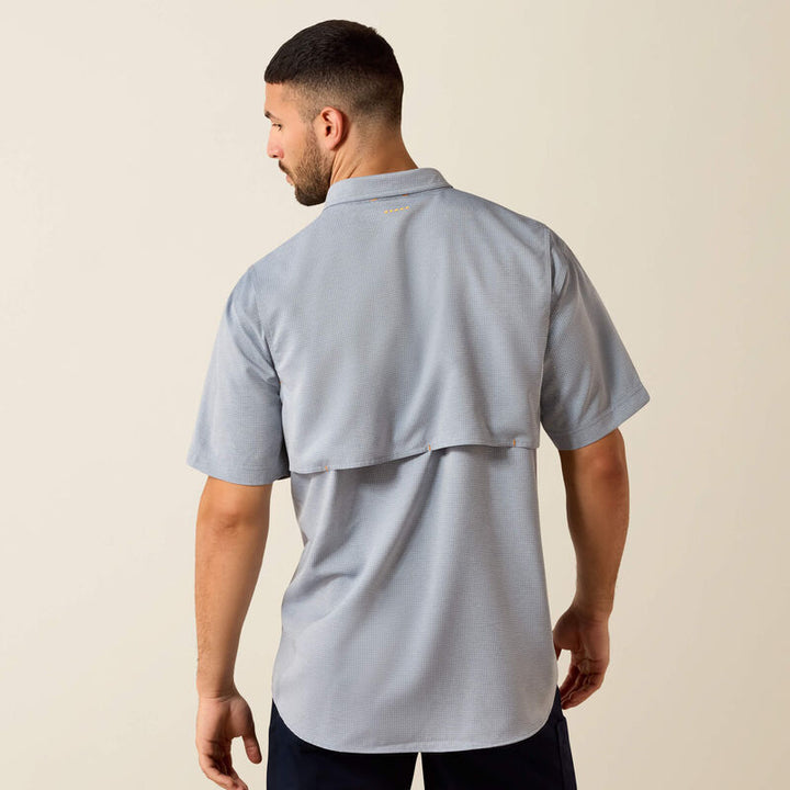 Rebar Made Tough VentTEK DuraStretch Work Shirt - Dark Denim