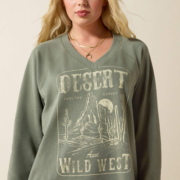 Victoria Sweatshirt - Sea Spray