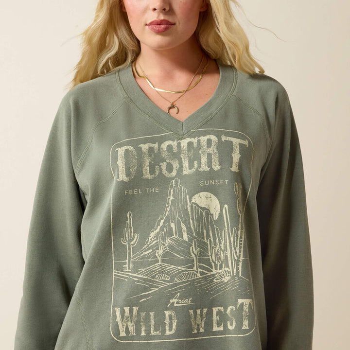 Victoria Sweatshirt - Sea Spray