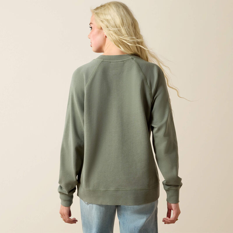 Victoria Sweatshirt - Sea Spray