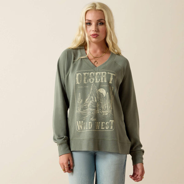 Victoria Sweatshirt - Sea Spray