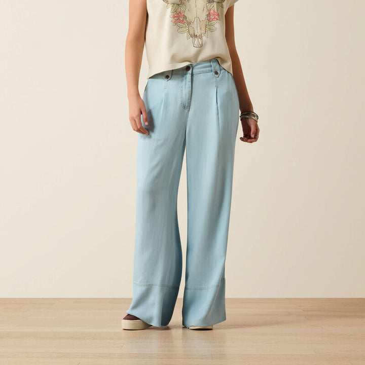 Aylin Pants - Indigo Tencel