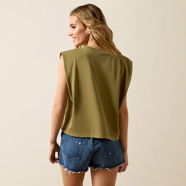 Ariat Authentic Wear T-Shirt - Faded Army