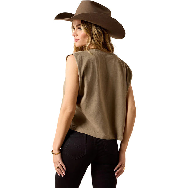 Ariat Bandana Rider T-Shirt - Faded Brown