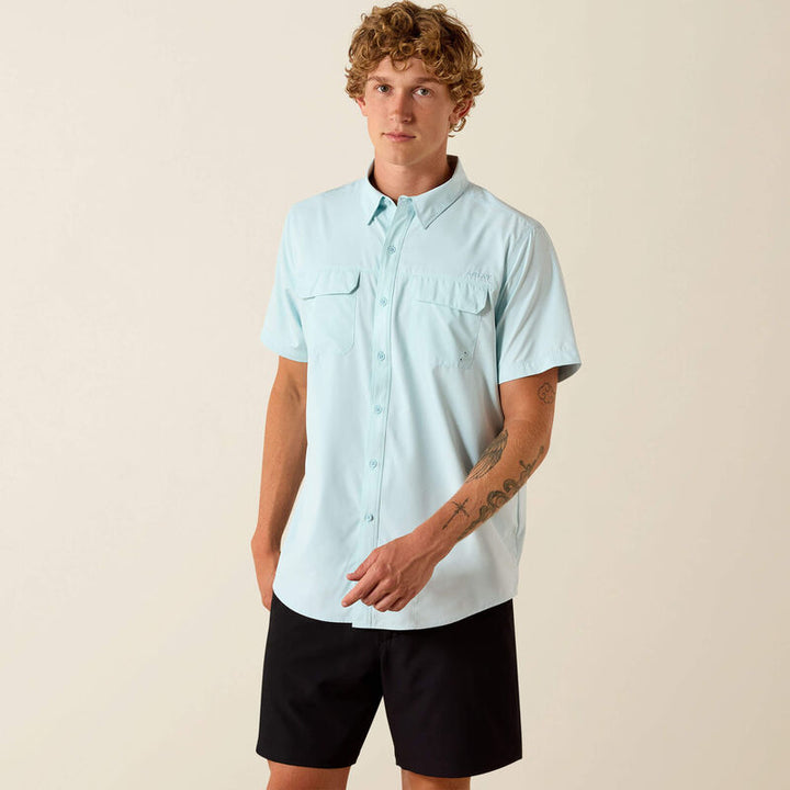 VentTEK Outbound Fitted Shirt - Blue Glow