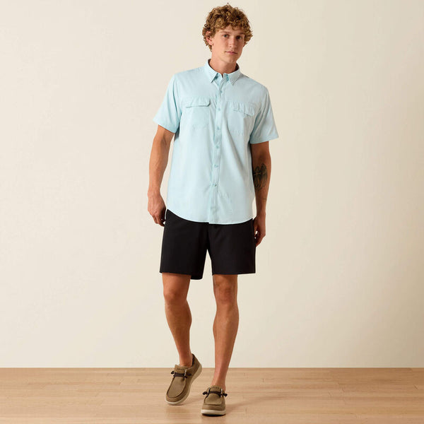 VentTEK Outbound Fitted Shirt - Blue Glow