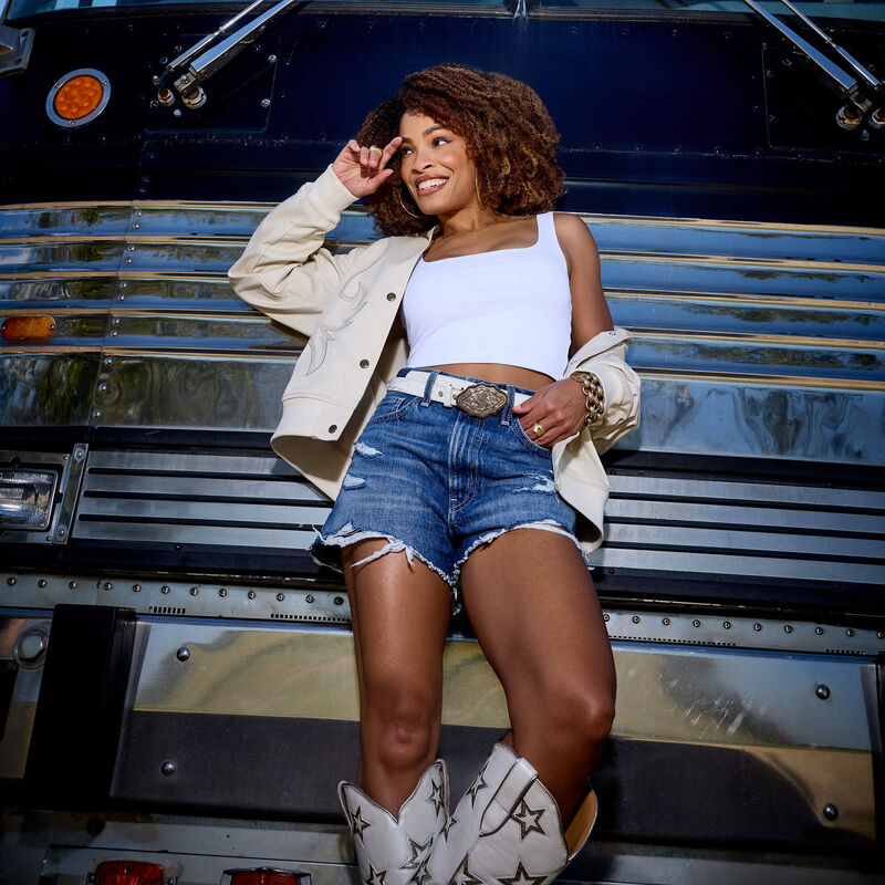 Ultra High Rise Jazmine Tomboy 3" Shorts - Denver