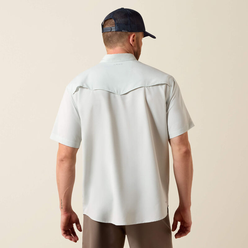 Western VentTEK Classic Fit Shirt - Aqua Heather