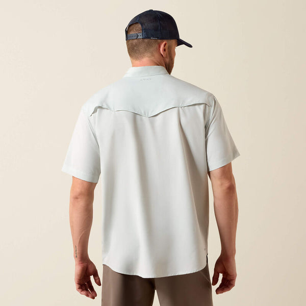 Western VentTEK Classic Fit Shirt - Aqua Heather