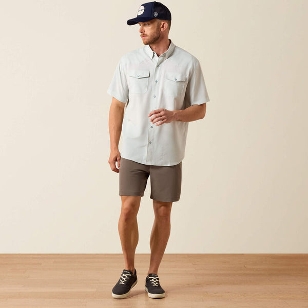 Western VentTEK Classic Fit Shirt - Aqua Heather
