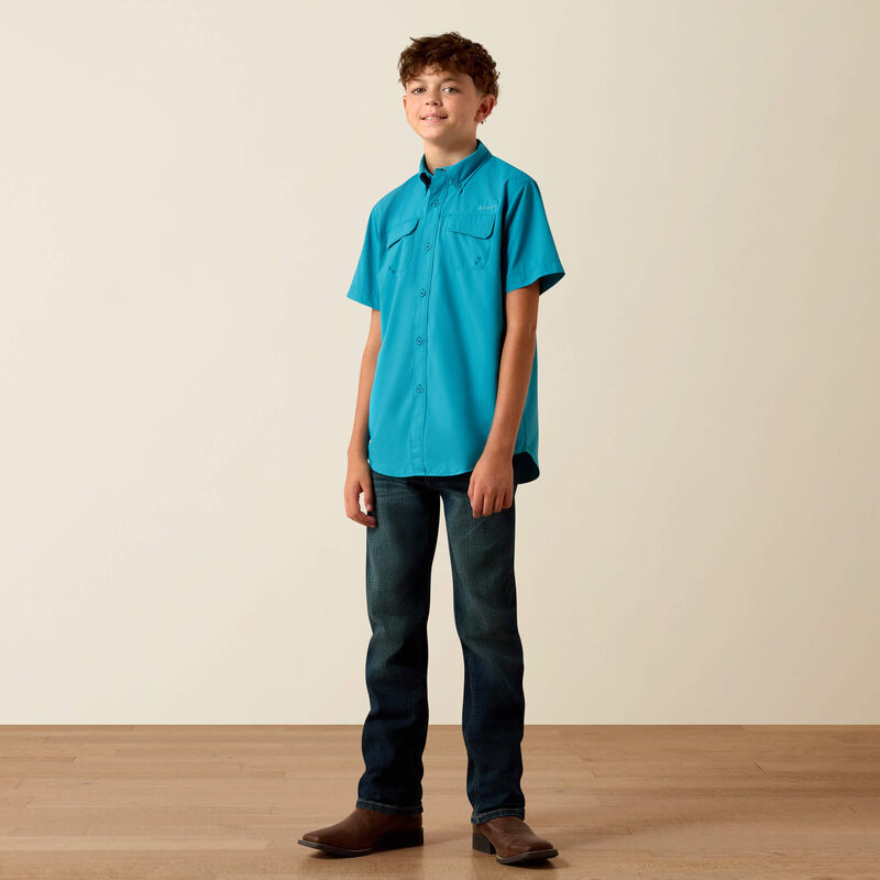 VentTEK Outbound Classic Fit Shirt - Blue Moon Turquoise