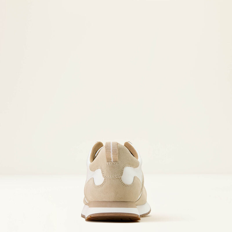 Ranch Runner - Cream/ Dusty Taupe Suede