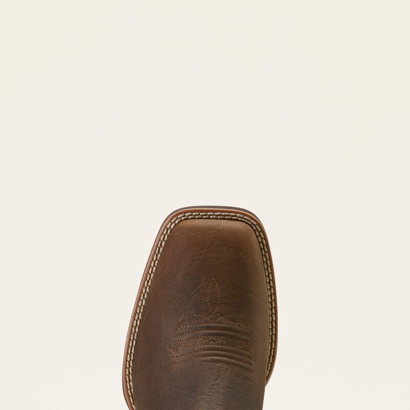 Sport Outfitter Wide Square Toe Cowboy Boot - Tan Elephant Print / Driftwood Tan