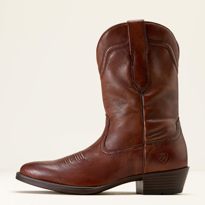 Grayson R Toe Western Boot - Honey Bee