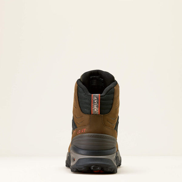 Traverse Mid Waterproof Hiking Boot- Brown Bark/ Evergreen