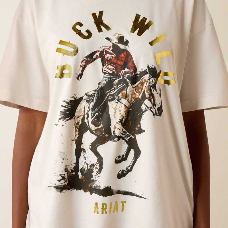 Ariat Buck Wild T-Shirt - Natural