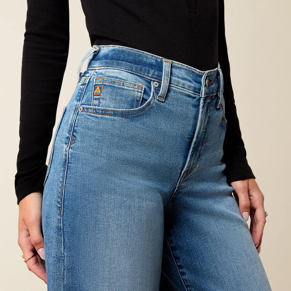 High Rise Revel Vilma Ultrastretch Wide Leg Jeans - Palmdale