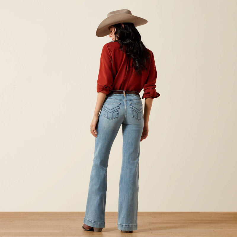 Perfect Rise Laney Slim Trouser Jeans - Monterey