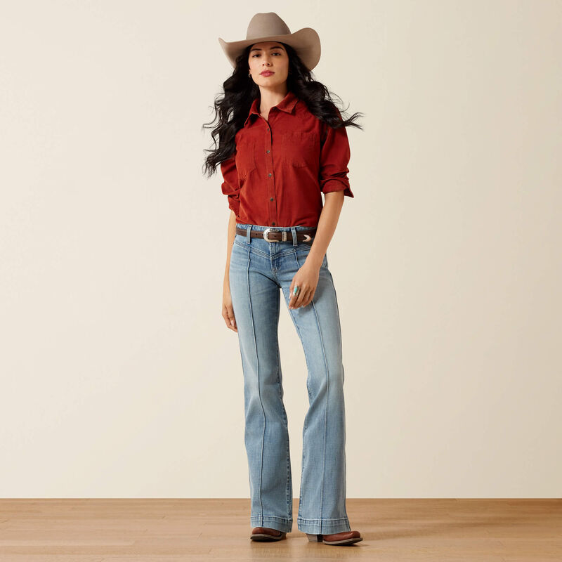 Perfect Rise Laney Slim Trouser Jeans - Monterey
