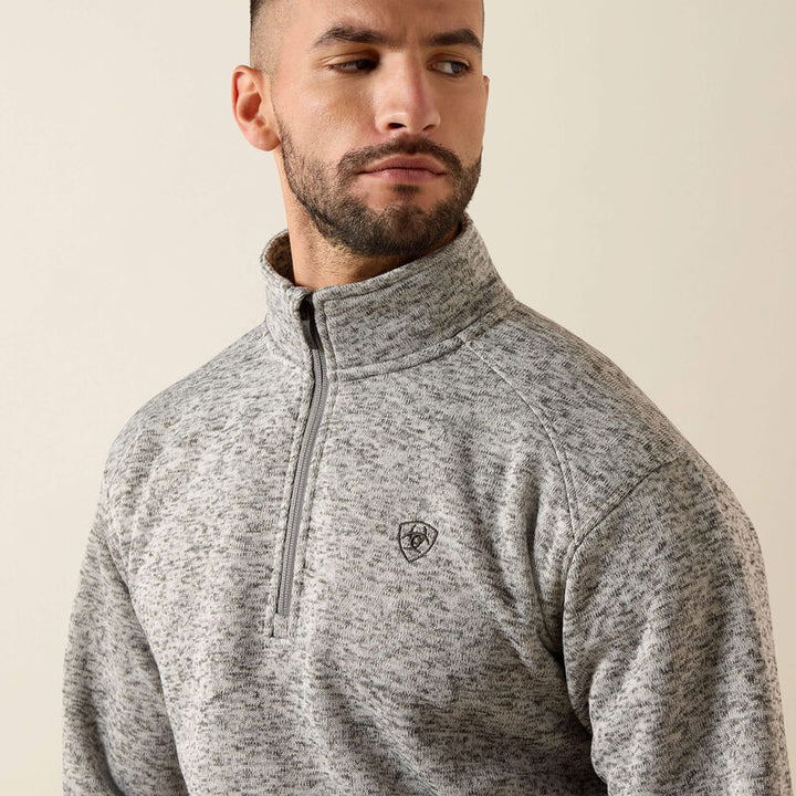 Caldwell 1/4 Zip Sweater - Nulla Heather