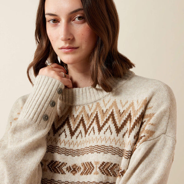 Lodge Sweater - Oatmeal Heather