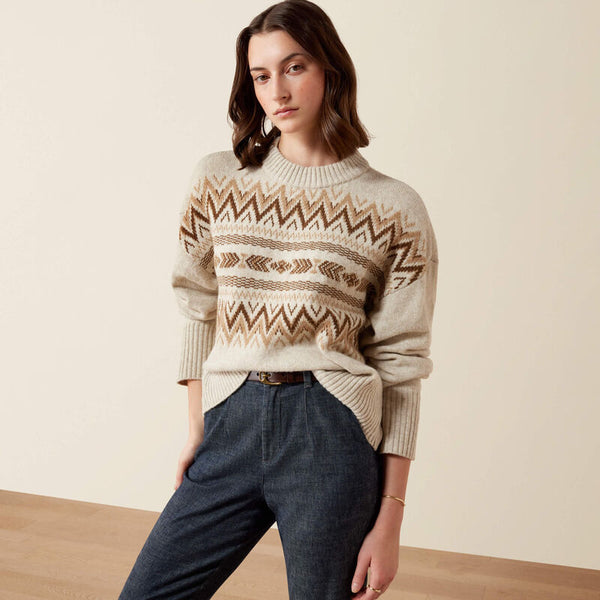 Lodge Sweater - Oatmeal Heather
