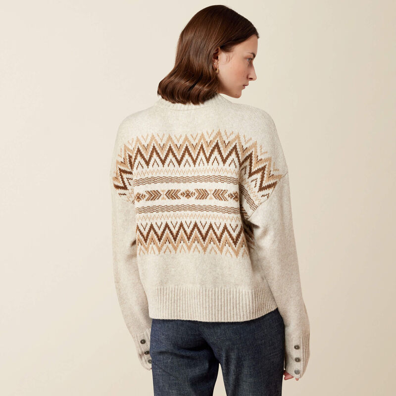 Lodge Sweater - Oatmeal Heather